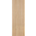 Natural Oak Wood Slat Panel (Light Gray Felt ) - Acuslat